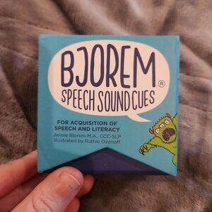Bjorem Speech Sound Cue Cards